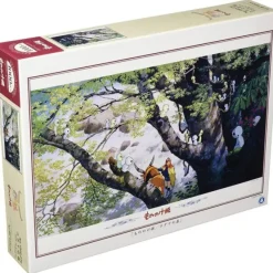 Maison Ghibli Puzzle|Puzzle 1000P Forêt des Kodamas - Princesse Mononoké