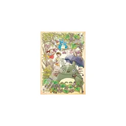 Maison Ghibli Puzzle|Puzzle 500P La Récolte - Mon Voisin Totoro