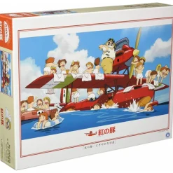 Maison Ghibli Puzzle|Puzzle 1000P Sauvetage en mer - Porco Rosso