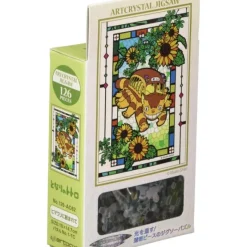 Maison Ghibli Puzzle|Puzzle Vitrail 126P Chatbus et tournesols - Mon Voisin Totoro