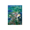 Maison Ghibli Puzzle|Puzzle Vitrail 500P Ciel de Koriko - Kiki la petite sorcière