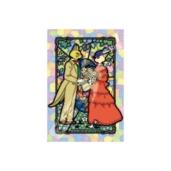 Maison Ghibli Puzzle|Puzzle Vitrail 126P Histoire Secrète - Si tu tends l'oreille