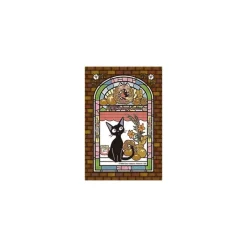Maison Ghibli Puzzle|Puzzle Vitrail 126P Jiji Boulangerie - Kiki la petite sorcière