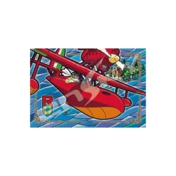 Maison Ghibli Puzzle|Puzzle Vitrail 300P Mer Adriatique - Porco Rosso