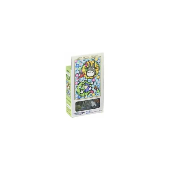 Maison Ghibli Puzzle|Puzzle Vitrail 126P Totoro Billes de Verre - Mon Voisin Totoro