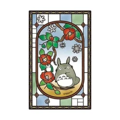 Maison Ghibli Puzzle|Puzzle Vitrail 126P Totoro Camelia - Mon Voisin Totoro