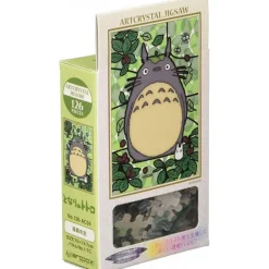 Maison Ghibli Puzzle|Puzzle Vitrail 126P Totoro Gris - Mon Voisin Totoro