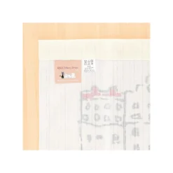 Maison Ghibli Décoration Murale|Rideaux Japonais Jiji et ses enfants - Kiki's Delivery Service