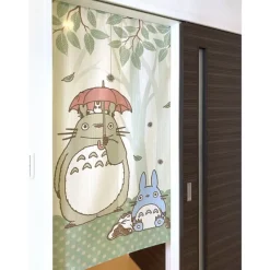 Maison Ghibli Décoration Murale|Rideaux Japonais Totoro parapluie - Mon Voisin Totoro