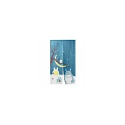 Maison Ghibli Décoration Murale|Rideaux Totoro Ciel D'Hiver - Mon Voisin Totoro