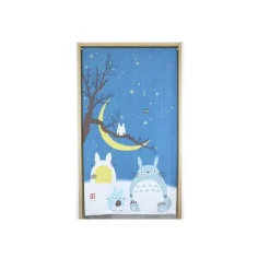Maison Ghibli Décoration Murale|Rideaux Totoro Ciel D'Hiver - Mon Voisin Totoro