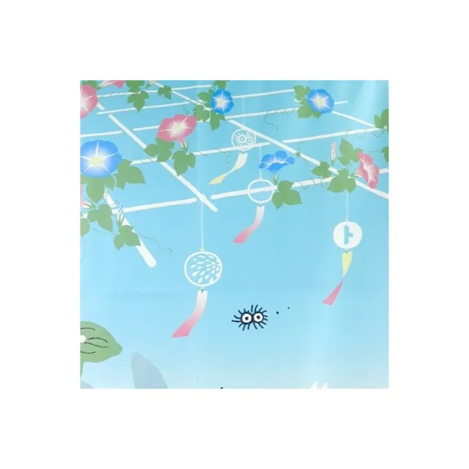 Maison Ghibli Décoration Murale|Rideaux Totoro ciel d'été - Mon Voisin Totoro