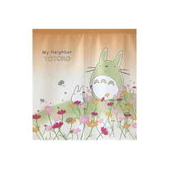 Maison Ghibli Décoration Murale|Rideaux Totoro Fleurs - Mon Voisin Totoro
