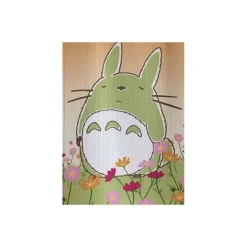 Maison Ghibli Décoration Murale|Rideaux Totoro Fleurs - Mon Voisin Totoro