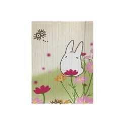 Maison Ghibli Décoration Murale|Rideaux Totoro Fleurs - Mon Voisin Totoro