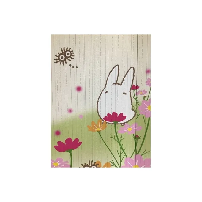 Maison Ghibli Décoration Murale|Rideaux Totoro Fleurs - Mon Voisin Totoro