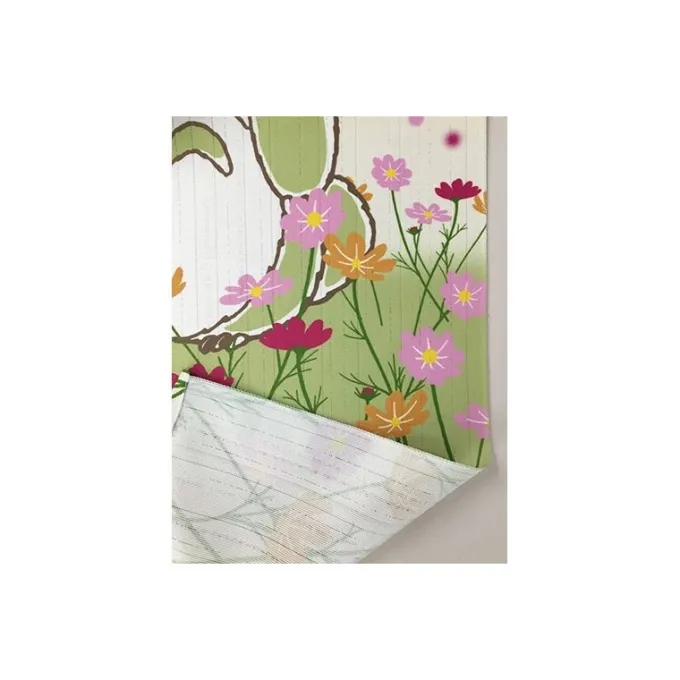 Maison Ghibli Décoration Murale|Rideaux Totoro Fleurs - Mon Voisin Totoro