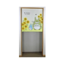 Maison Ghibli Décoration Murale|Rideaux Totoro Tournesol - Mon Voisin Totoro