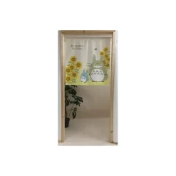 Maison Ghibli Décoration Murale|Rideaux Totoro Tournesol - Mon Voisin Totoro