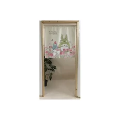 Maison Ghibli Décoration Murale|Rideaux Totoro Tulipes - Mon Voisin Totoro