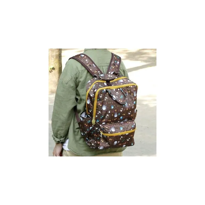 Maison Ghibli Sacs|Sac à dos Pliable Totoro Feuilles - Mon Voisin Totoro