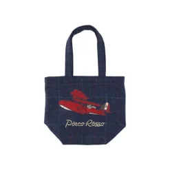 Maison Ghibli Sacs|Sac en Laine Brodé Hydravion - Porco Rosso