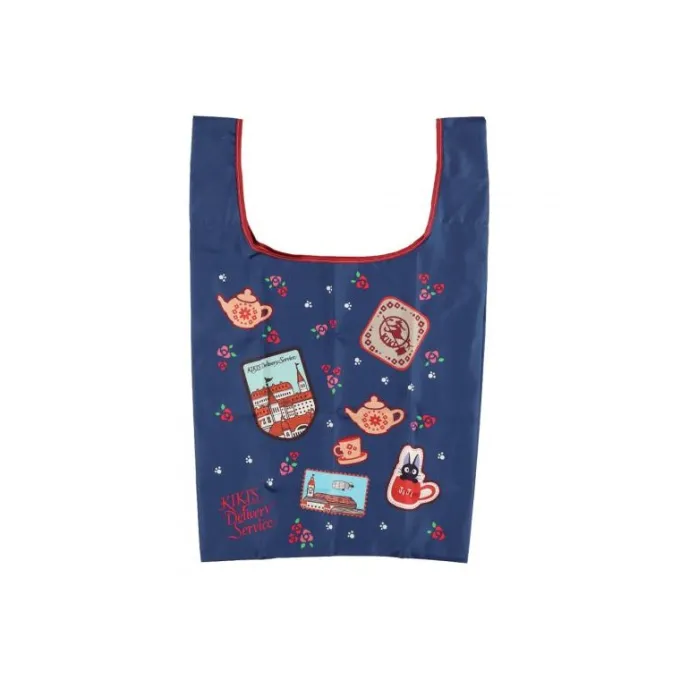 Maison Ghibli Sacs|Sac pliable patch Kiki - Kiki la petite sorcière
