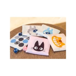 Maison Ghibli Sacs|Sac Pliable Silhouette Noiraudes 40x20 cm - Mon Voisin Totoro