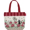 Maison Ghibli Sacs|Sac Tissu Jiji Parterre de Roses - Kiki la petite sorcière