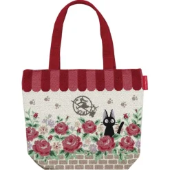 Maison Ghibli Sacs|Sac Tissu Jiji Parterre de Roses - Kiki la petite sorcière