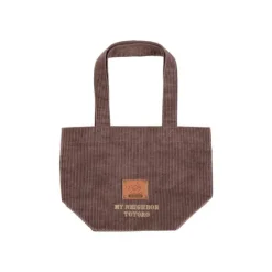 Maison Ghibli Sacs|Sac velours Totoro écusson - Mon voisin Totoro