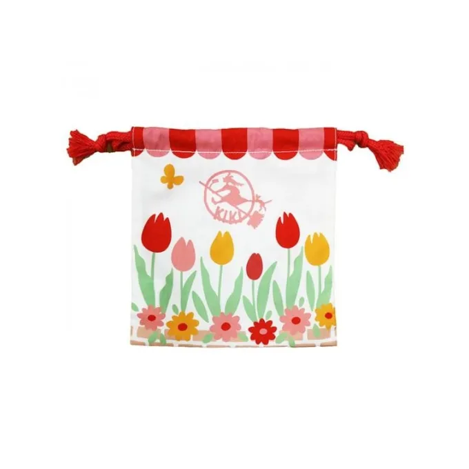 Maison Ghibli Sacs|Sacoche à cordon Jiji et Chaton 20 x 19 cm - Kiki la petite sorcière
