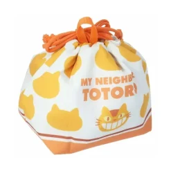 Maison Ghibli Sacs|Sacoche à cordon Silhouette Chatbus 20 x 19 cm - Mon Voisin Totoro