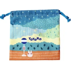 Maison Ghibli Sacs|Sacoche à cordon Totoro sous la pluie 20 x 19 cm - Mon Voisin Totoro