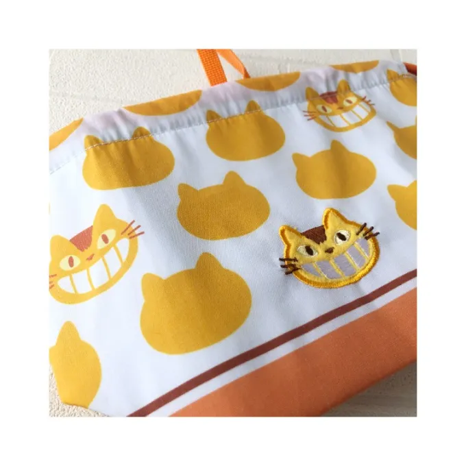 Maison Ghibli Sacs|Sacoche à Gousset Silhouette Chatbus 17 x 26 cm - Mon Voisin Totoro