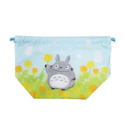 Maison Ghibli Sacs|Sacoche à Gousset Totoro Fleurs 17 x 26 cm - Mon Voisin Totoro