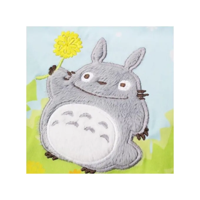 Maison Ghibli Sacs|Sacoche à Gousset Totoro Fleurs 17 x 26 cm - Mon Voisin Totoro