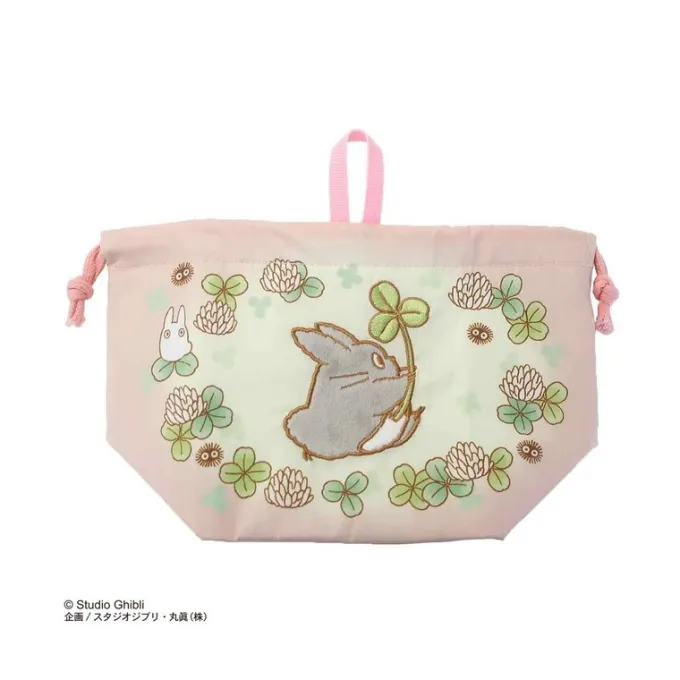Maison Ghibli Sacs|Sacoche à Gousset Totoro Trèfle 17 x 26 cm - Mon Voisin Totoro