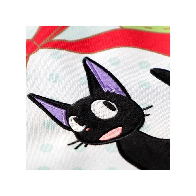 Maison Ghibli Sacs|Sacoche d'écolier Jiji Fraise - Kiki la petite sorcière