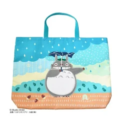 Maison Ghibli Sacs|Sacoche d'écolier Totoro sous la pluie - Mon VoisinTotoro