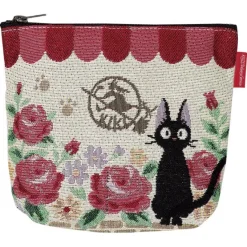 Maison Ghibli Sacs|Sacoche Tissu Jiji Parterre De Roses  - Kiki la petite sorcière