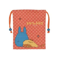 Maison Ghibli Sacs|Sacoche Tissu Orange Totoro Bleu - Mon Voisin Totoro