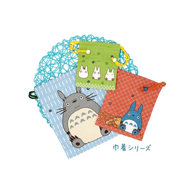 Maison Ghibli Sacs|Sacoche Tissu Orange Totoro Bleu - Mon Voisin Totoro