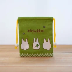 Maison Ghibli Sacs|Sacoche Tissu Verte Totoro Blanc - Mon Voisin Totoro