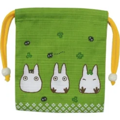 Maison Ghibli Sacs|Sacoche Tissu Verte Totoro Blanc - Mon Voisin Totoro
