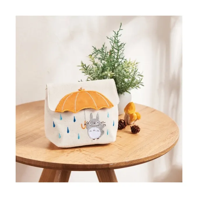 Maison Ghibli Sacs|Sacoche Totoro Parapluie Orange - Mon voisin Totoro