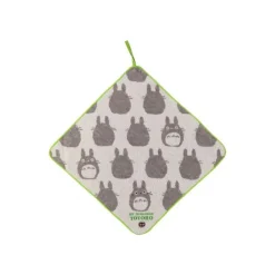 Maison Ghibli Linge De Maison|Serviette à passant Silhouette Totoro Gris - Mon Voisin Totoro