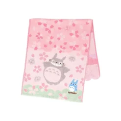 Maison Ghibli Linge De Maison|Serviette Cerisiers en fleurs 34x80 cm - Mon Voisin Totoro