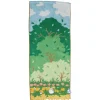 Maison Ghibli Linge De Maison|Serviette Course Totoro bleu & blanc 34x80 cm - Mon Voisin Totoro