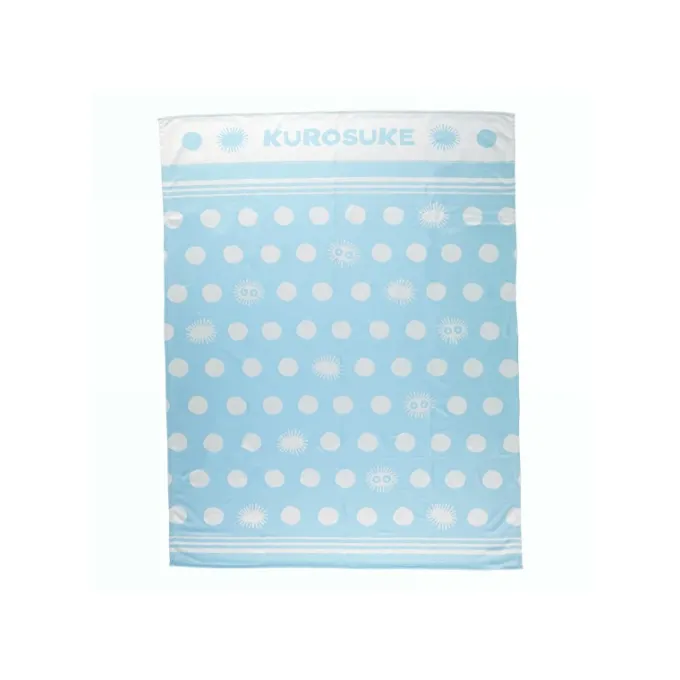 Maison Ghibli Linge De Maison|Serviette de plage Motifs Noiraude 85 x 115 cm - Mon voisin Totoro